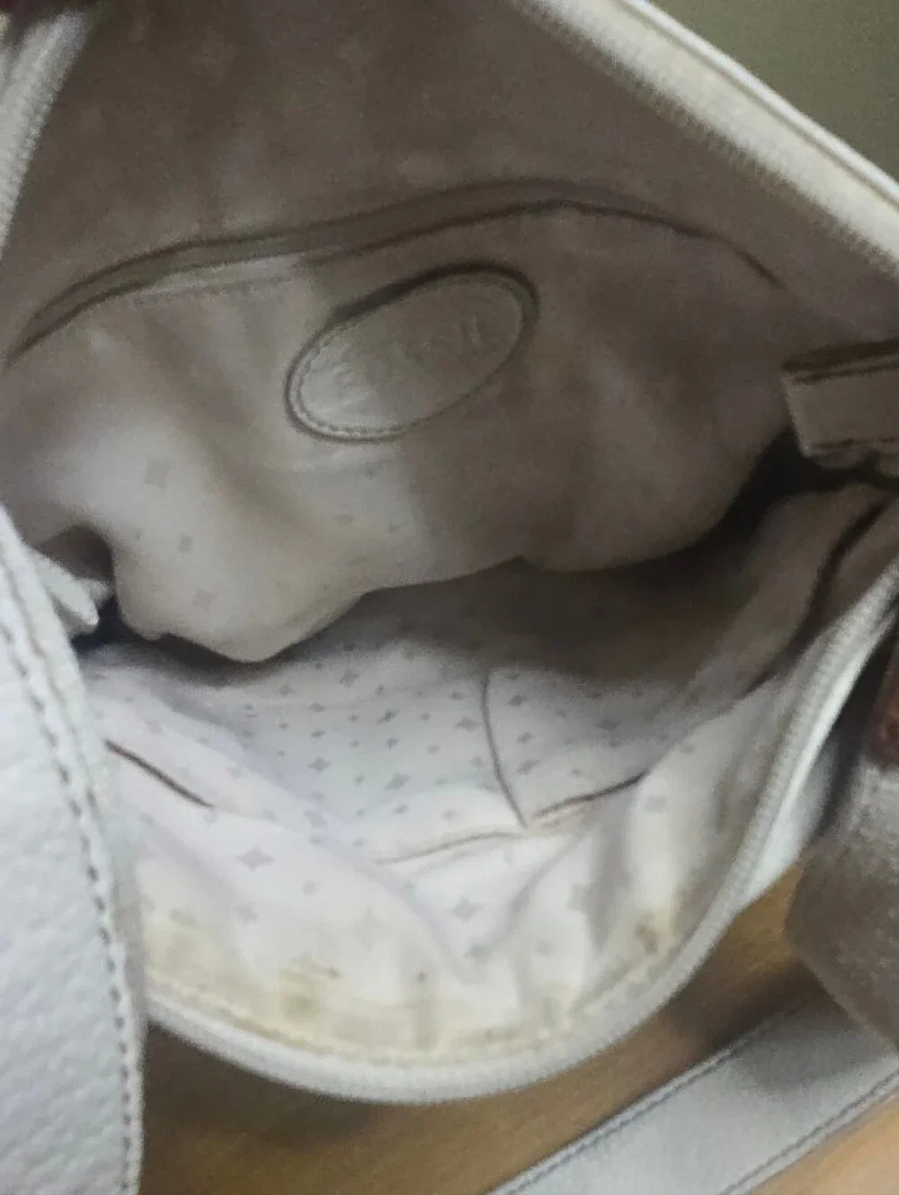 Fossil Morgan Traveler Cream Leather Crossbody Messenger Bag